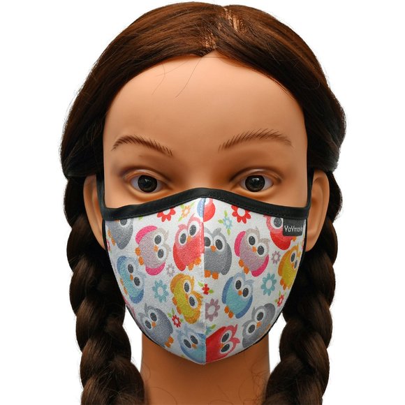YaYmask Other - Stylish Cloth Mask for Kids - Owl